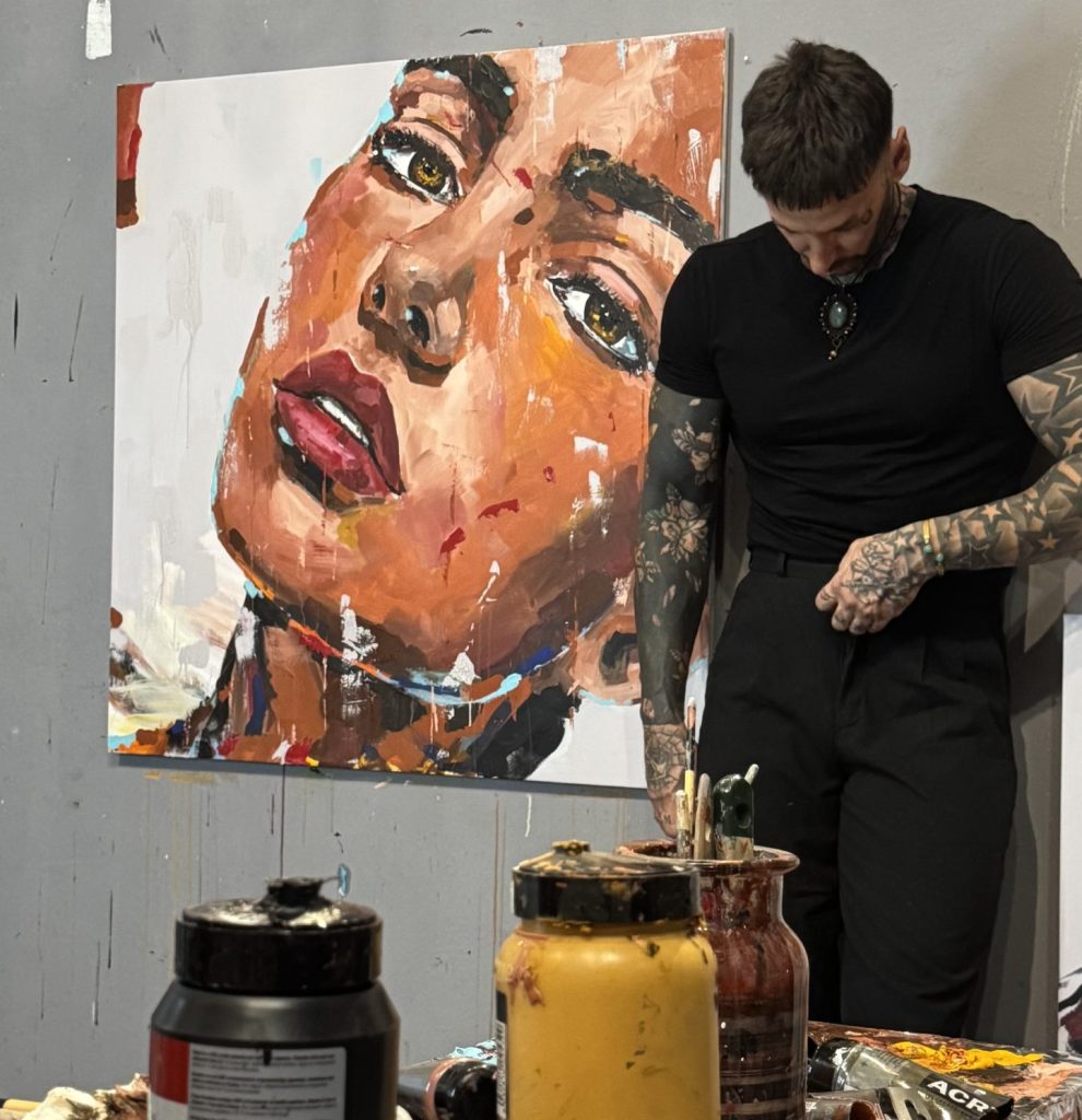 Felice Battiloro - Artist and Painter Biography - Monza - Studio/Workshop